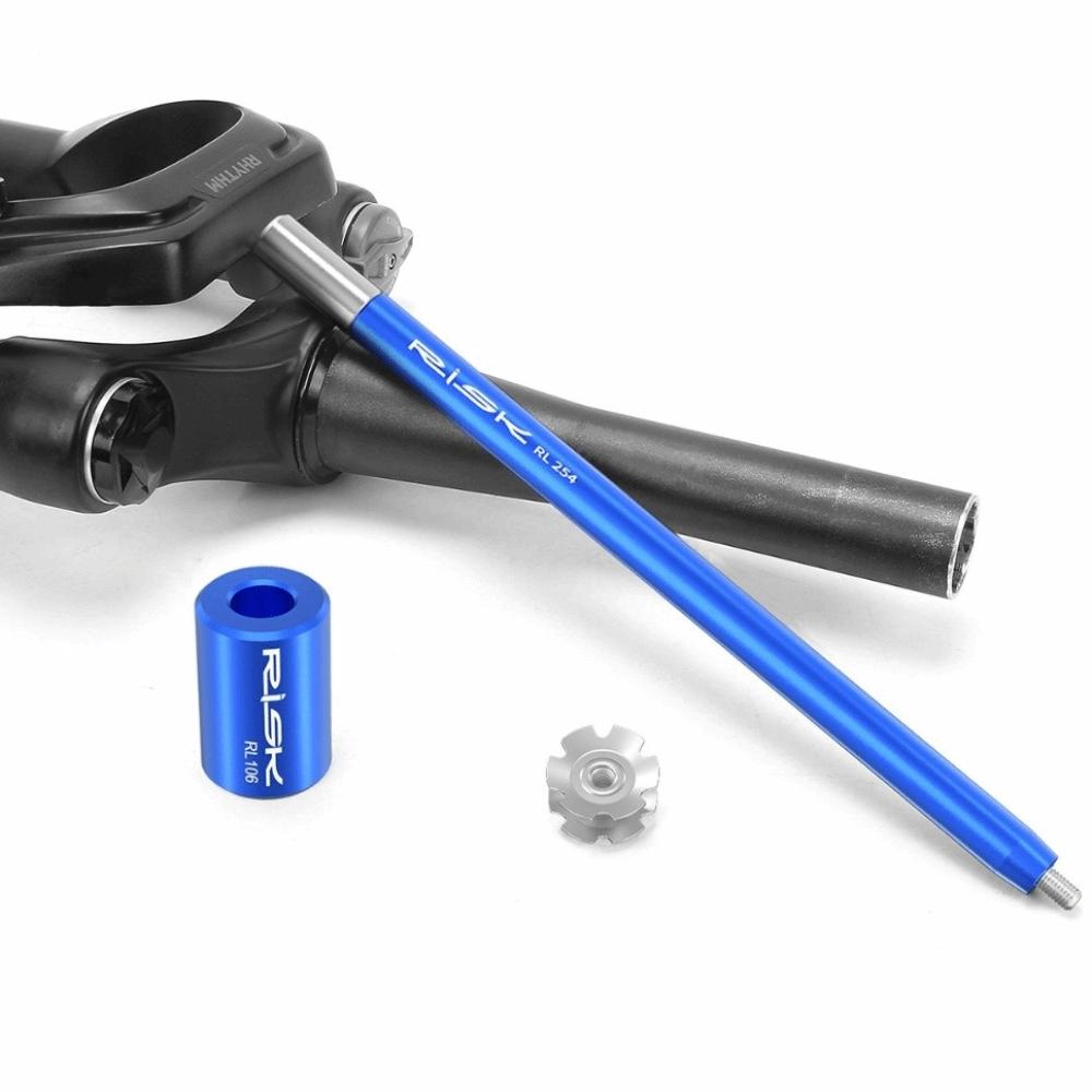 Steel and Aluminum Alloy Bike Fork Star Nut Setting Tool Bicycle Headset Installation