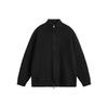 Men's Slim Fit Stand-Up Collar Zip-Up Cardigan - Versatile Solid Color Knitwear for Autumn and Winter