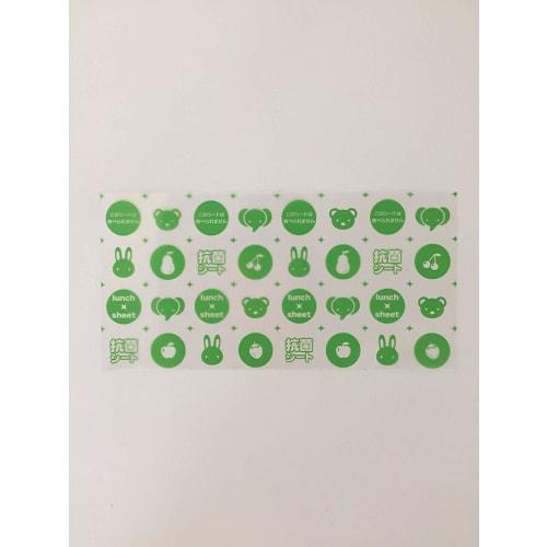 Daiwa Bussan (Daiwa Bussan) Made in Japan Antibacterial Sheet for Lunch Boxes, Transparent, Approx. 8cm Wide x 16cm Long, Contains Silver Ions, Hygien