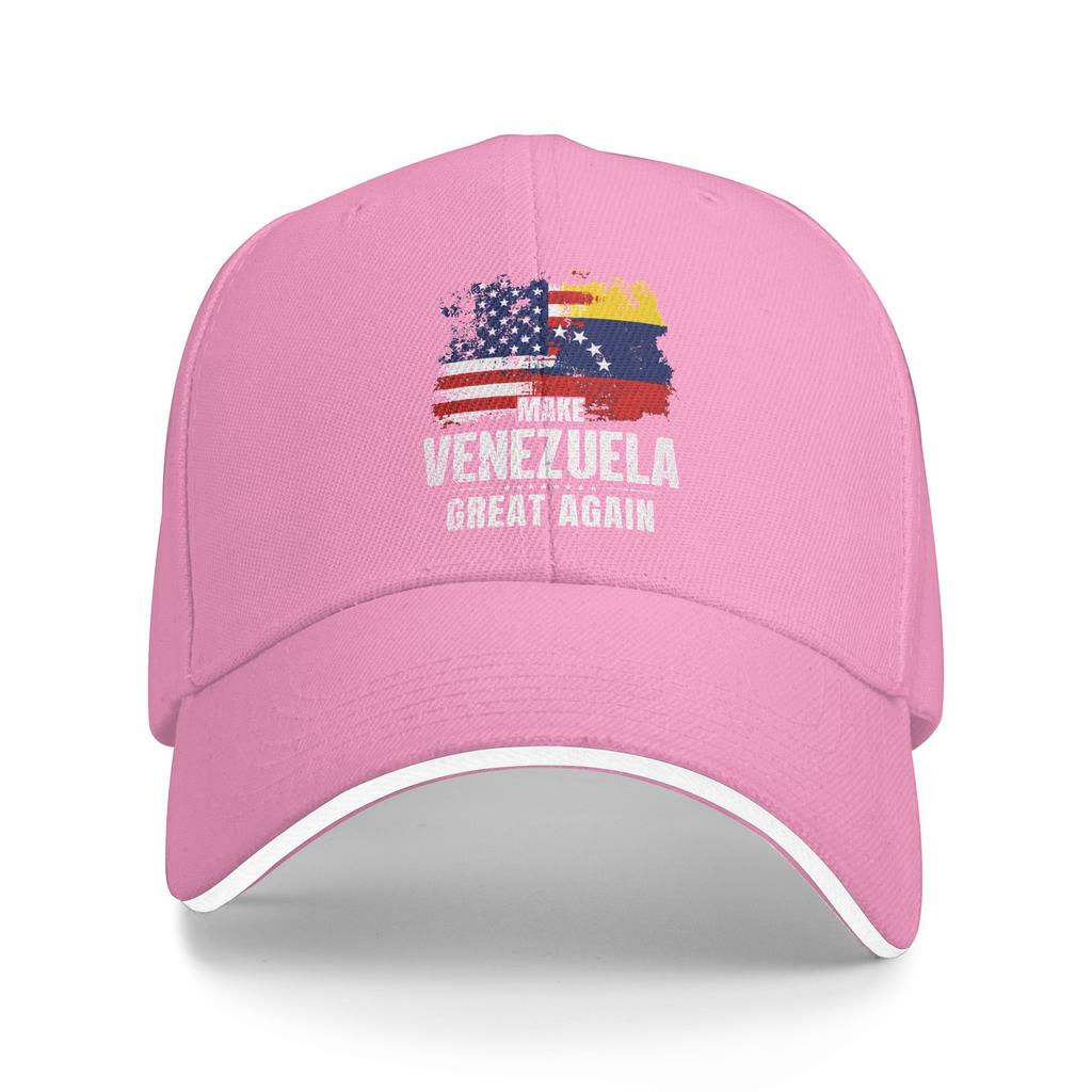 Baseball Cap Make Venezuela Great Again Merch Unisex Style Casquette Caps Hat Classic Outdoor Running Golf Adjustable Sun Cap