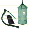 A1A2 Fishing Baits Trap Foldable Fish Basket for Shrimp Heavy Duty Braided Fishing Net with Storage Bag Basket Baits Cage