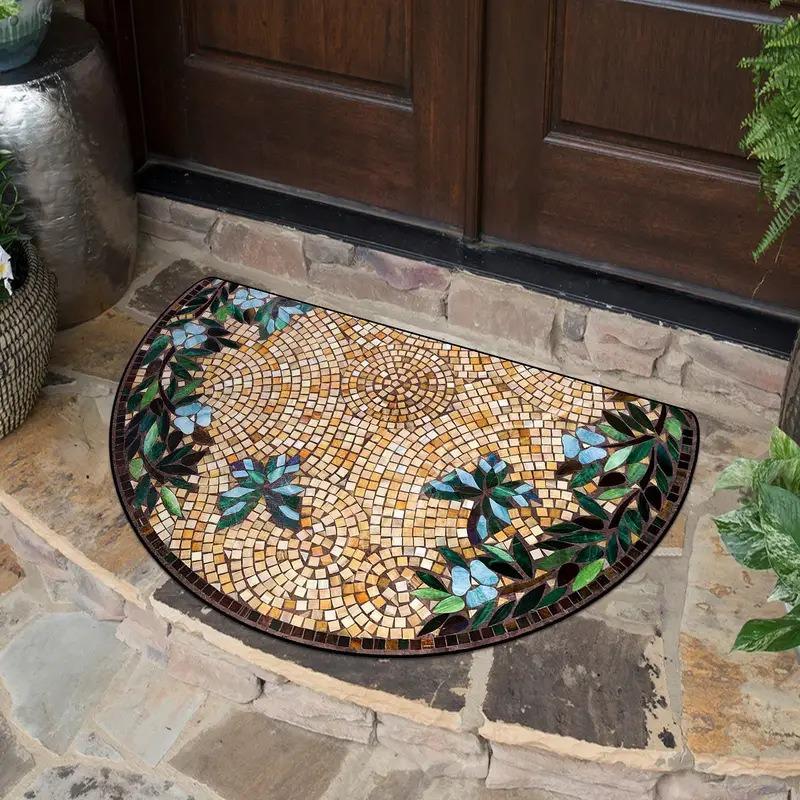 American-Style Vintage Carpet Water-Absorbing And Anti-Slip Entrance Hall Floor Mat, Bathroom Door Mat, Home Decoration