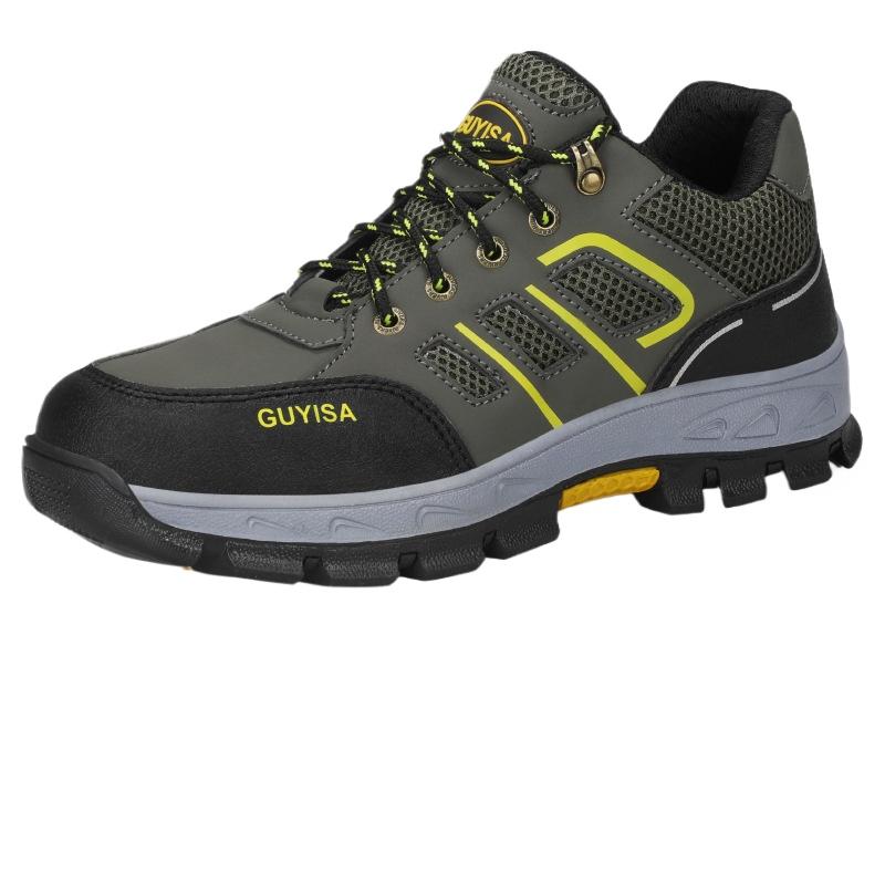 Labor Insurance Shoes Men's Anti-smashing, Anti-piercing, Wear-resistant, Anti-manufacturing, Breathable, Safety Protective Shoes