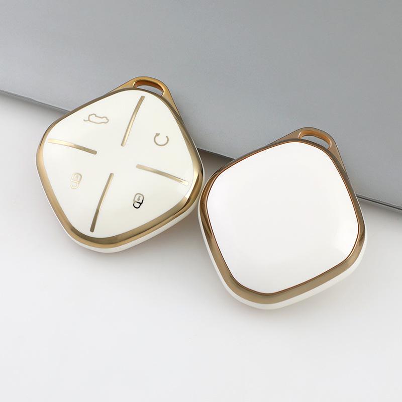 Housse de clé Chery: Compatible avec les modèles Exeed TX, Tiggo 7, Bag 22, Chasse au vent, Lingyun, Lanyue LX, Accessoires de voiture pour 3X/5X.