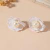 Korean Lace Flower Pearl Stud Earrings - Versatile Fashion Accessory for Women