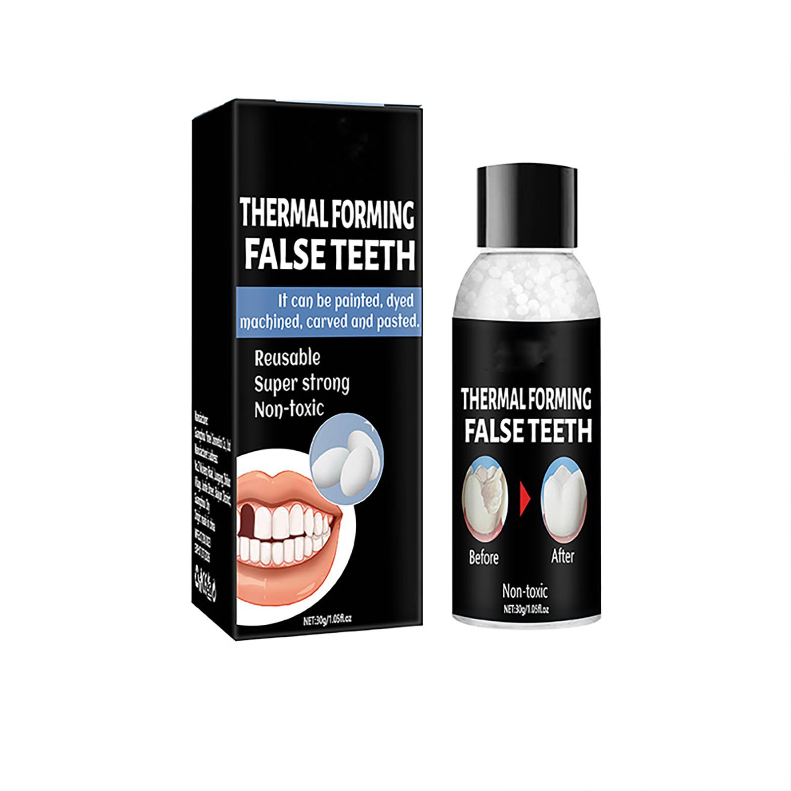 

Клей для заполнения промежутков между зубами Пломбы для межзубных промежутков Зубные протезы Инструменты для фиксации пломб Отсутствующие сломанные зубы Формованные искусственные зубы One Size