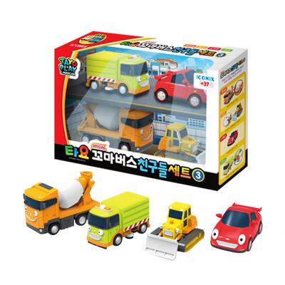 Tayo Special Little Bus Friends Set Teil 3, koreanisches Spielzeug