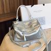Minimalist Pu Women Shoulder Bag With Stitch Detail For Urban Style