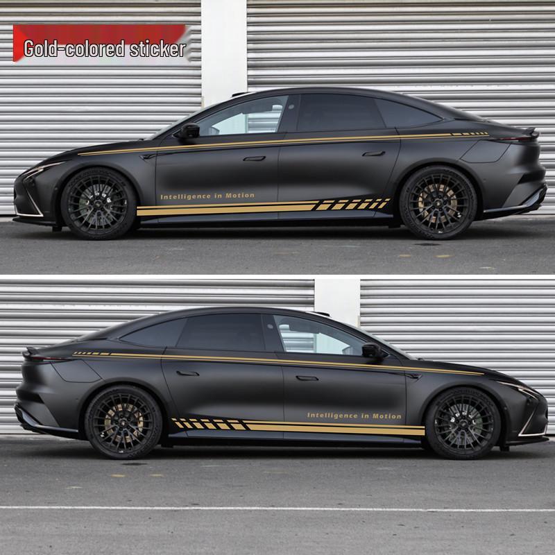 IM L7 Car Body Personality Decals: Custom Pinstripe Stickers for Modified Cars