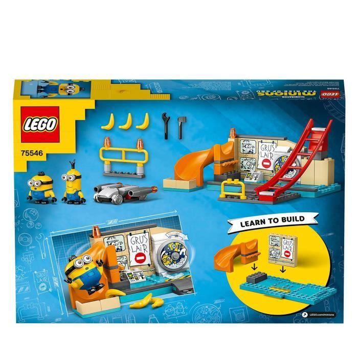 LEGO® 75546 Minions dans le laboratoire de Gru avec les figurines d'Otto et Kevin pour Filles et Garçons de 4 ans et plus