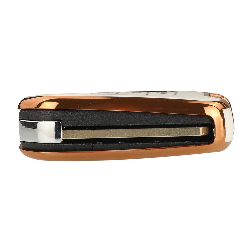 Jingyuqin 2/3 Buttons Soft TPU Car Key Case For Honda Accord Civic City CRV Jazz Crider Odyssey XR-V Vezel HR-V FRV Replace