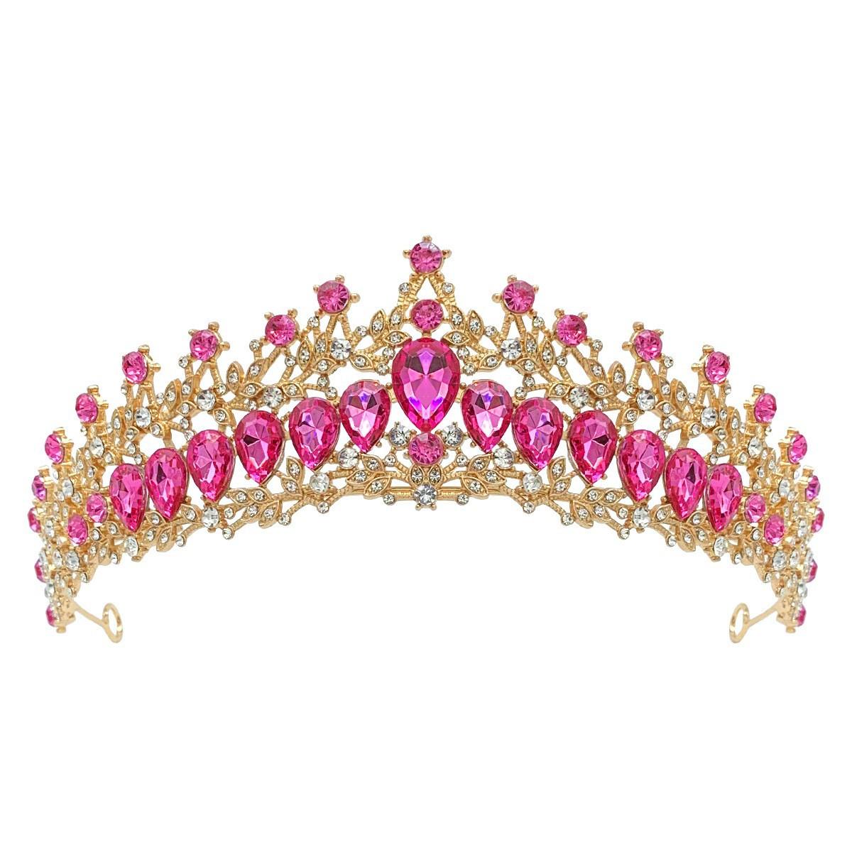 

Bridal Rhinestone Headband Crown Wedding Jewelry Crown Tiara Alloy Crown Headband