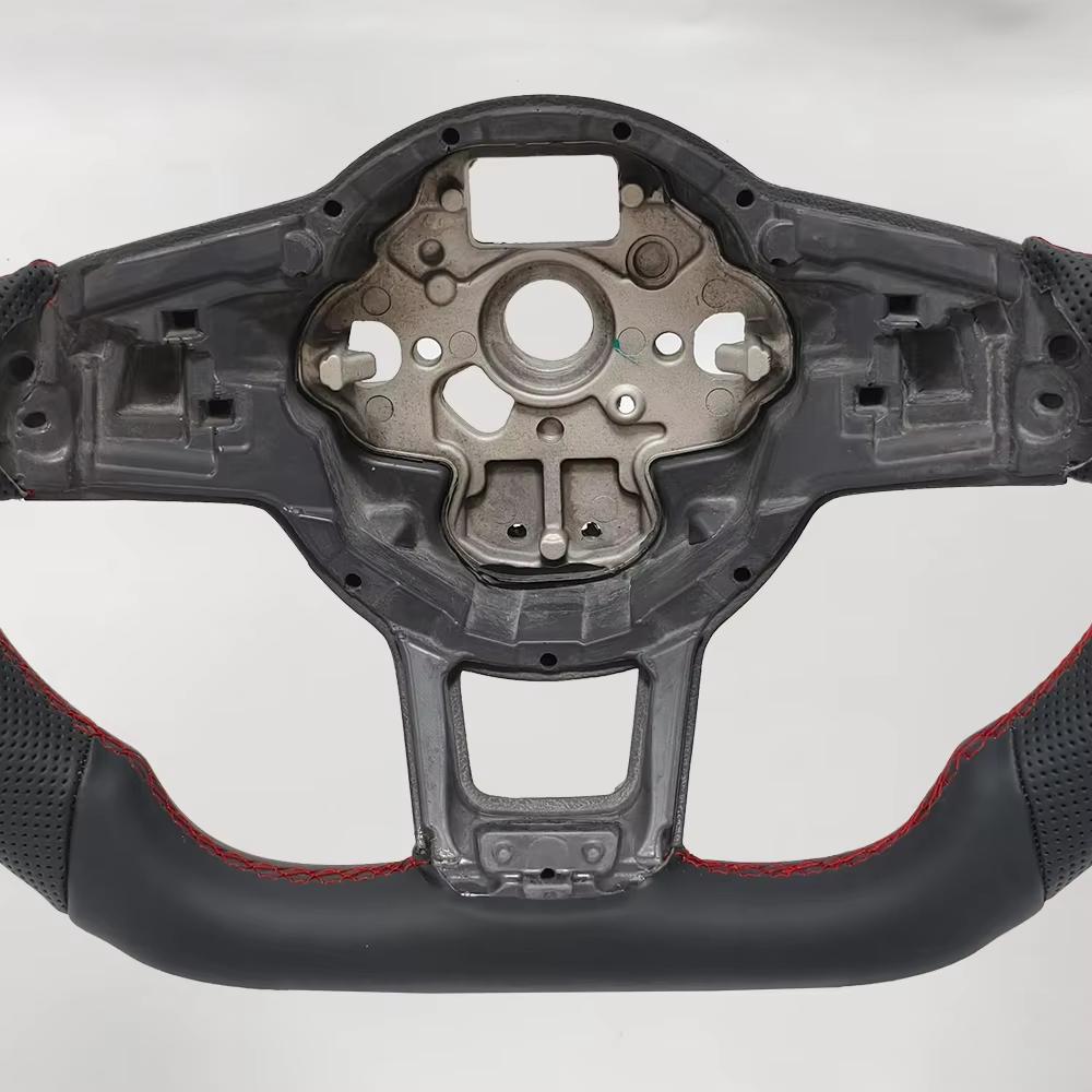 Kohlefaser Lenkrad Leder Sport Für Volkswagen Tiguan Golf 7 7.5 GTI GTE 2013-2019 Persönlich Angepasstes Autozubehör