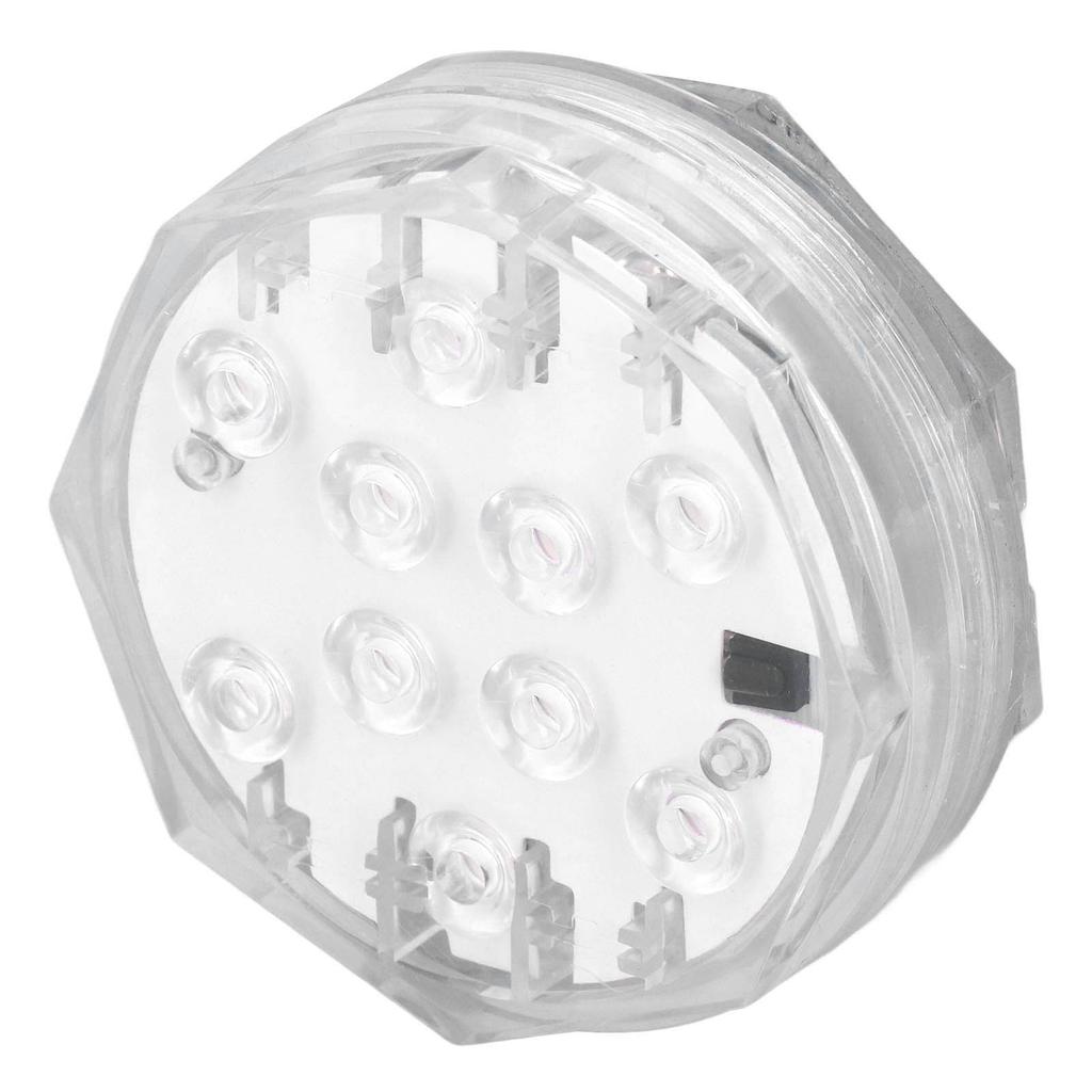 RGB Underwater Spot Light with Remote Control Submersible LED Light IP68 Waterproof for Aquarium