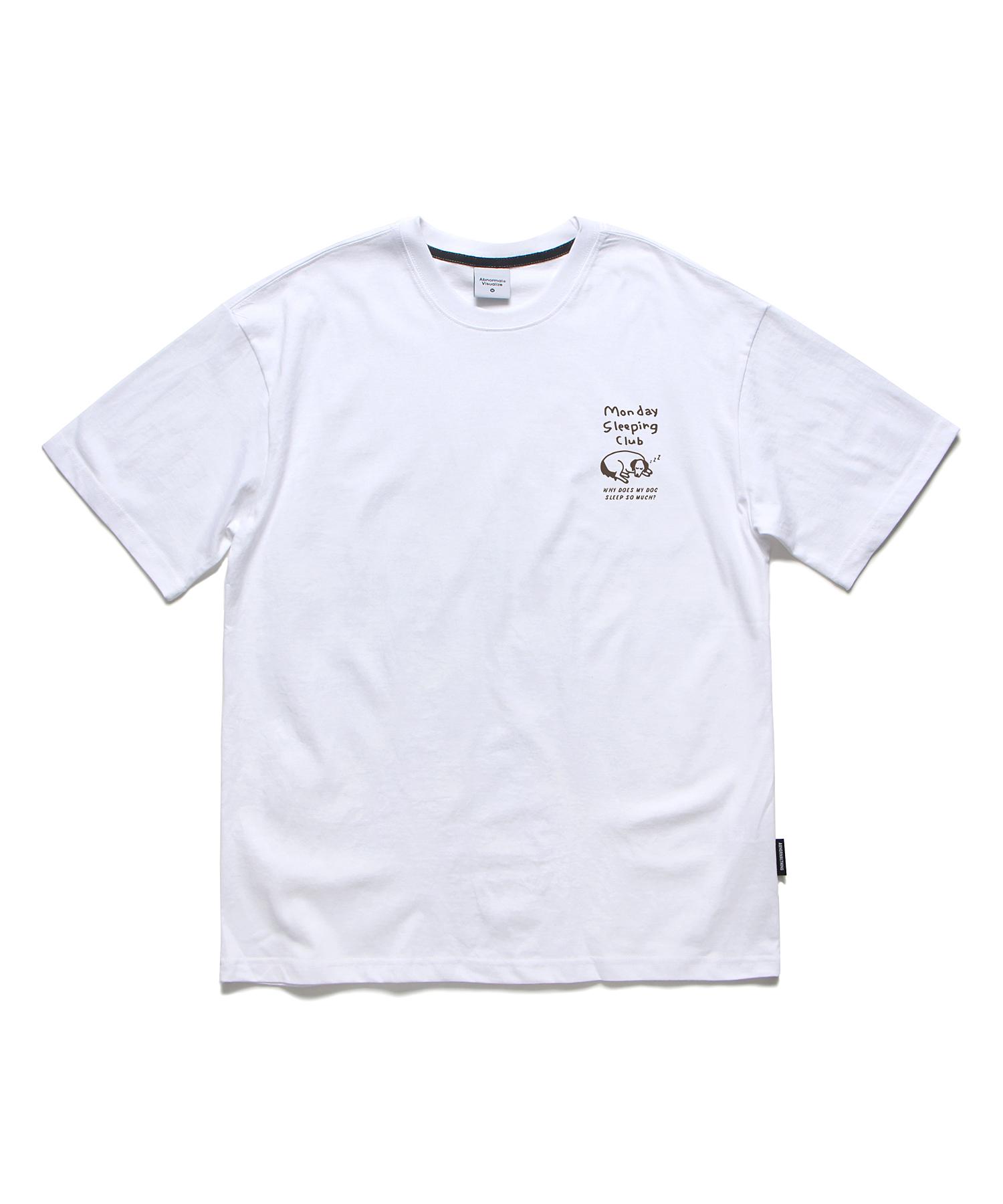 Appnol Mersing Sleeping Club Oversized T-Shirt White M