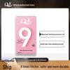 Q Point Ultra-Thin 001 Condoms: Lubricated, Spermicide-Free, for Men & Women, Enhanced Feel & Safety