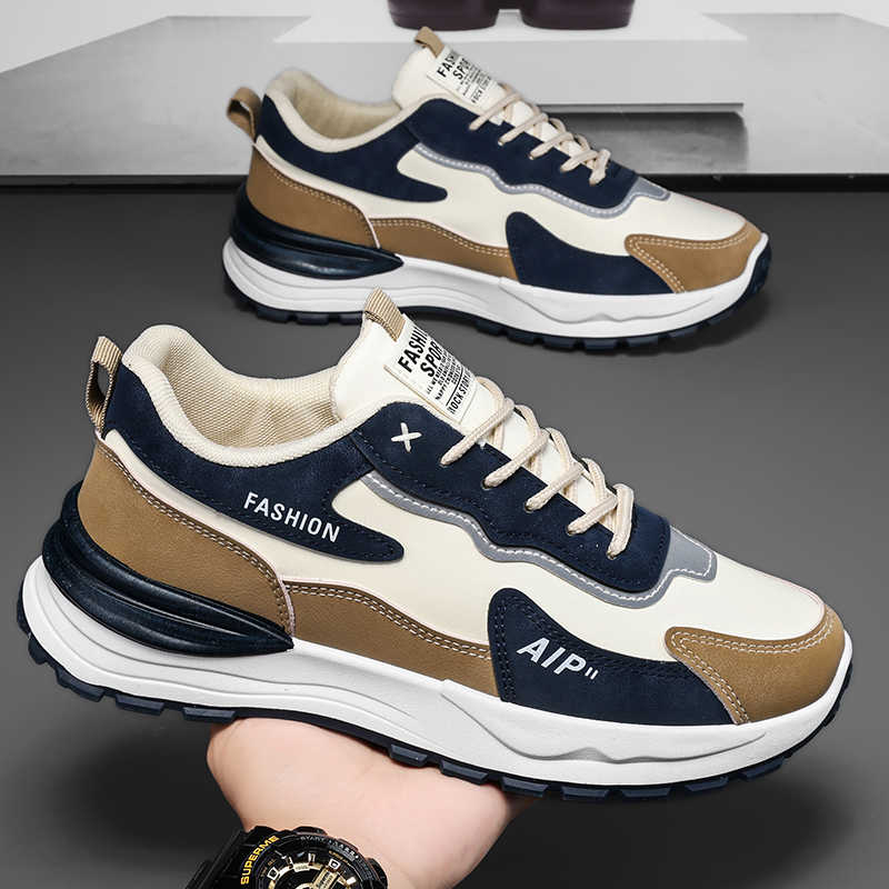 Fashion Khaki Spring-autumn High Heel Woman Shoes Oxford Women Heels Shoes Models Tenis 44 Sneakers Sports Sapatenes Designers