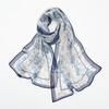 Elegant Design Chiffon Scarf Print Pattern Sun Protection Scarf New Shawl Wrap  Women Wear