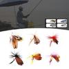 1Pc Artificial Butterfly Fishing Baits Insect Flies Fly Fishing Lures Baits