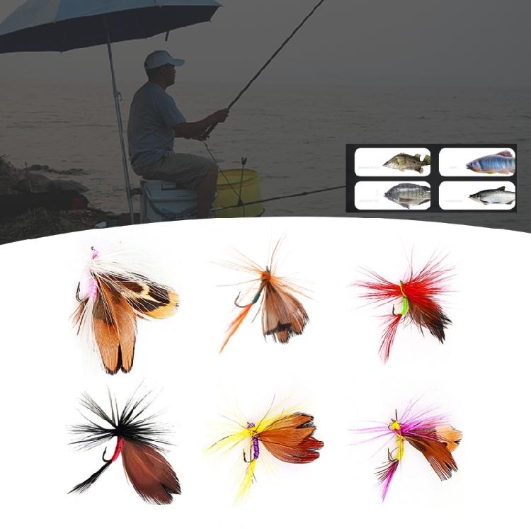 1Pc Artificial Butterfly Fishing Baits Insect Flies Fly Fishing Lures Baits