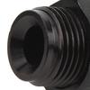 Fuel Cell Bulkhead Fitting with PTFE Washer Black Anodized 6061‑T6 Aluminum Alloy Connector for Most Fluid