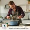Convenient Magnetic Count Down Timer Easy to Use Magnetic Kitchens Timer for Cooking, Meetings, Exam Preparation