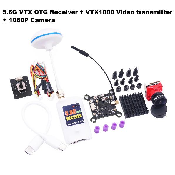 B-CUBE 5.8G VTX 800 1000 1600 2500mW 48CH Input Voltage Video Transmitter Power 25 1000mW For Long Range RC Airplane FPV Drone