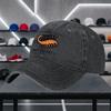 1 Retro Monster Print Baseball Cap Suitable For Casual Gaming Themed Parties Lightweight Adjustable Unisex Hat With Bug Ico