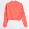 CABaN 39-02-34-02001 Orange Cotton x Cashmere Crew Neck Button Knit Cardigan tops XS OrangeUsed