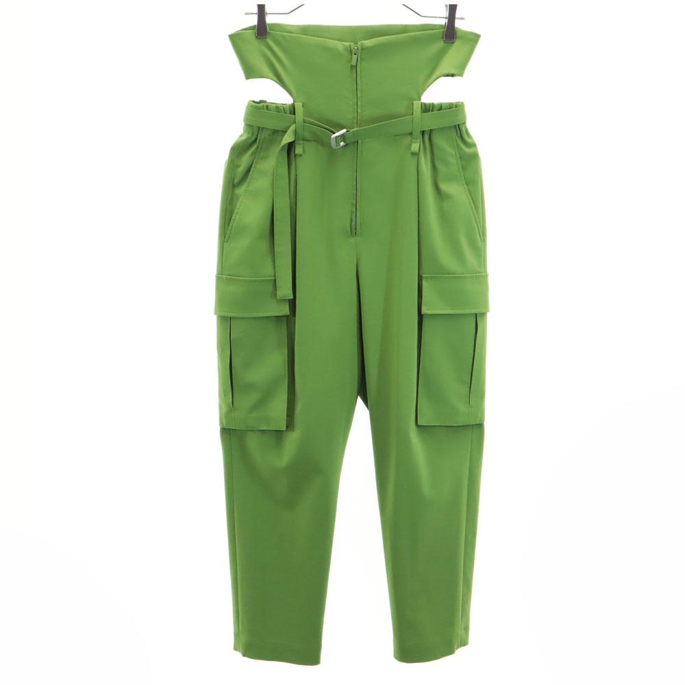 ISSEY MIYAKE made in Japan high waist Pants 2 Green system Women Used