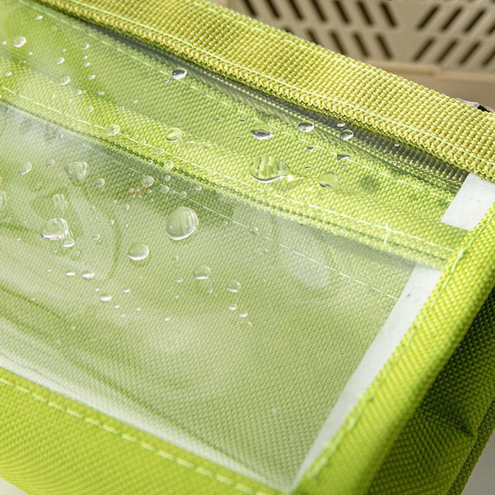Multi-layer Pen Bags Triangle Zipper Stationery Bag High Value Student Stationery
