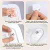 Self Adhesive Caster Mini Swivel Wheels Stainless Steel Universal 360 Degree Rotation Pulley for Furniture Storage Box