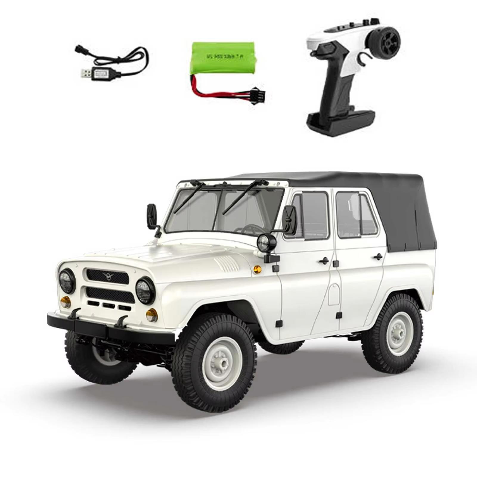 

Wpl C94 Uaz-469 Машинка на радіокеруванні для бездоріжжя та скелелазіння 2.4г 4WD Модель-імітація Дитяча іграшка Подарунок на день народження
