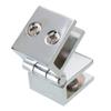 Hardware for Wine Cabinet Board Cupboard Clamp Glass Door Hinge Door Hinges Glass Fixing Clip