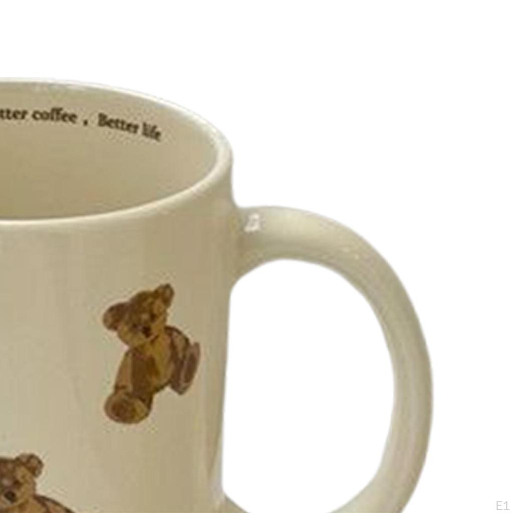 Espresso Latte Mugs Handcrafted Ceramic Mug Enamel for Kitchen Home Party