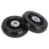 2Pcs Luggage Suitcase Replacement Wheels Universal Rubber Swivel Caster Wheels Bearings Repair Kits