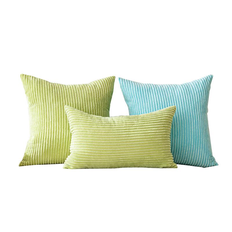 Severský lehký luxusní pruhovaný povlak na polštář - Všestranný a klasický design