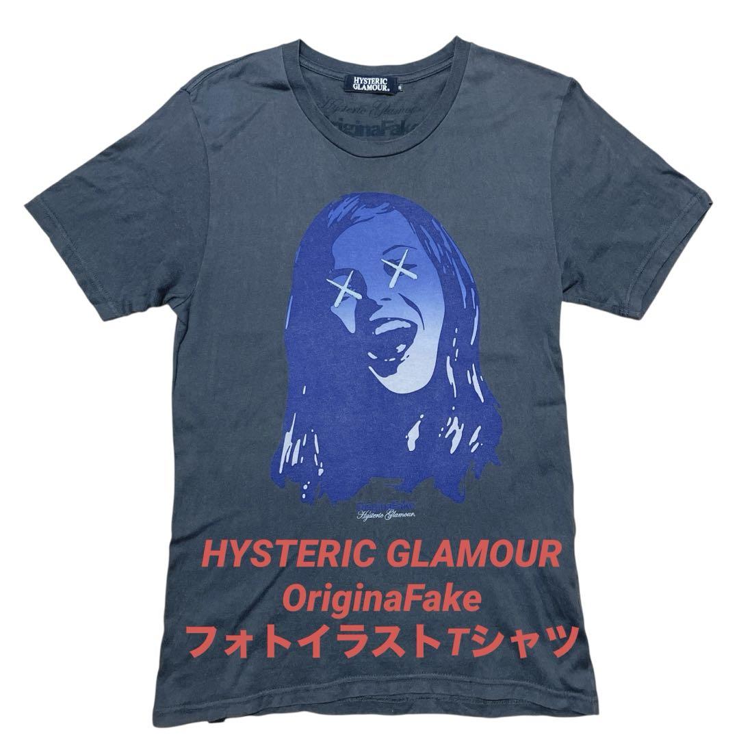 

[Б/У] Б/у футболка Hysteric Glamour OriginalFake с фотоиллюстрацией, размер S