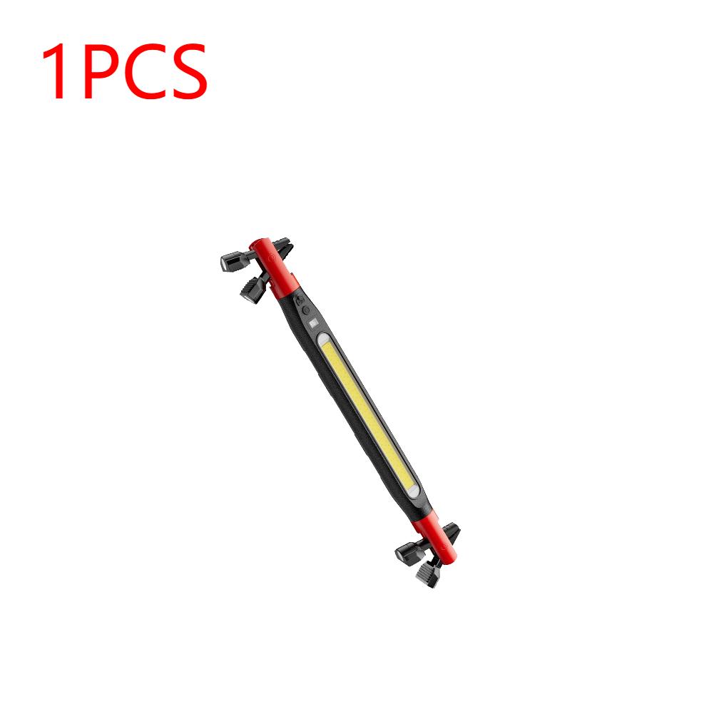 

Powerful High Lumen LED Work Light for Car Emergency Repair Rechargeable Magnetic Work Flashlight with Hooks and Magnetic Base 1PCS