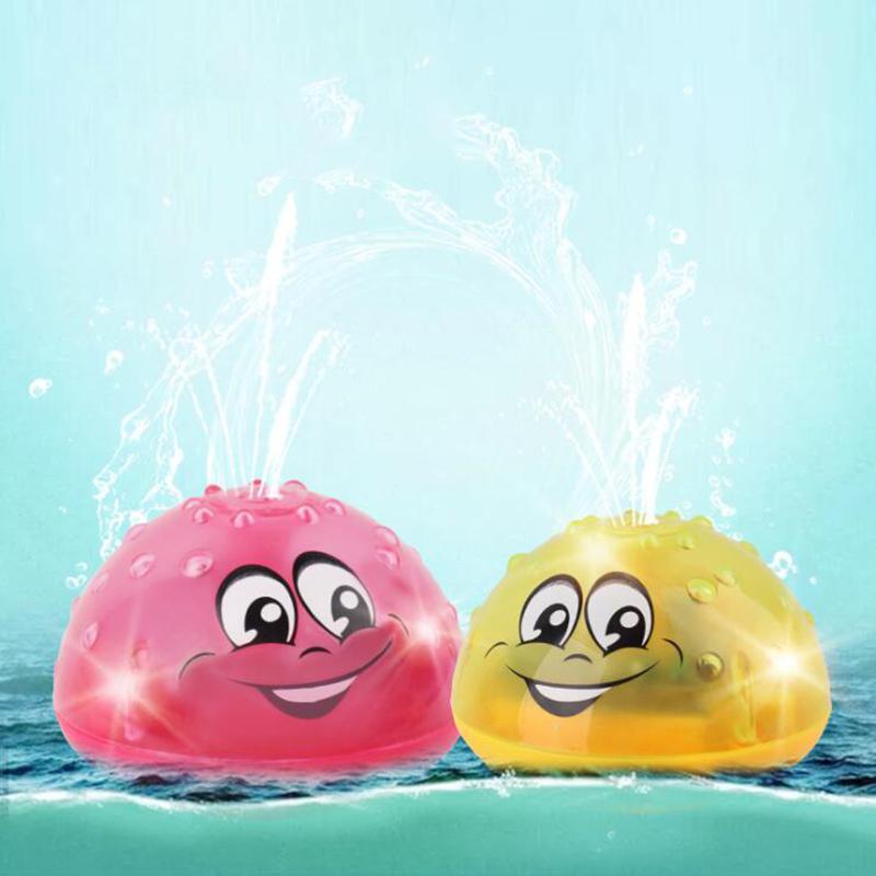 Bath Toys Spray Water Light Rotate with Shower Pool Kids Toys for Children Toddler Bathroom Toys