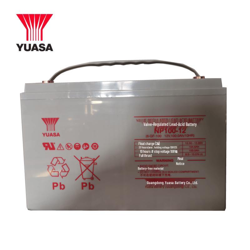YUASA NP100-12 12V 100AH VRLA Maintenance-Free Battery