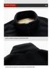 Men's Polar Fleece Stand Collar Vest - Thick, Warm, Plus Size, Spring/Autumn