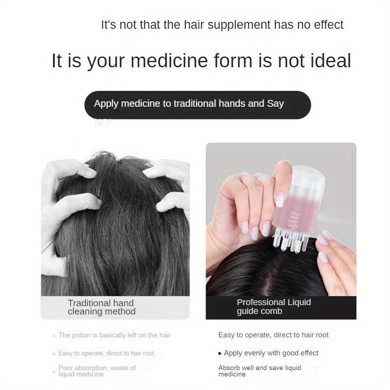 1pcs Scalp Applicator Massage Comb For Hair Scalp Essential Oil Applicator Multifunctional Hair Smearing Tool