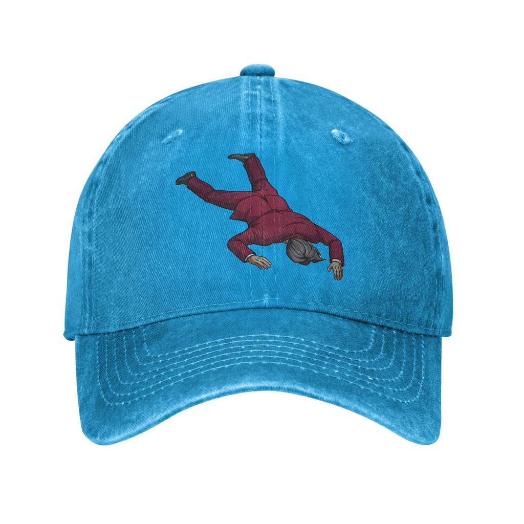 Men Women Ace Attorney Phoenix Cap Accessories Baseball Cap Vintage  Snapback Hat Adjustable