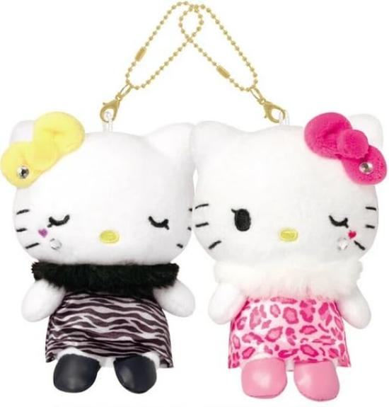

Nico Plush Keychain Hello Kitty Piece L Size & Mimmy/One