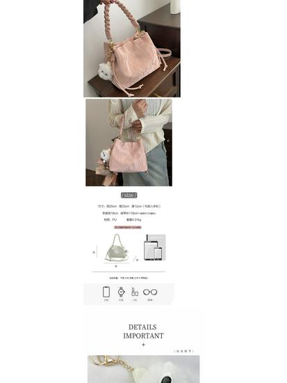 Modische Rosa Damen Vielseitige Crossbody & Beutel Handtasche 2025