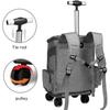 Pet Carrier Backpack Cat Stroller Travel Carrier Car Seat for Small Dogs Cats Puppies Cat Backpack Removable Rolling Wheels