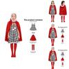 How The Grinch Stole Christmas Cindy Cosplay Costume For Girls With Soft Polyester Fabric For Holiday Performance
