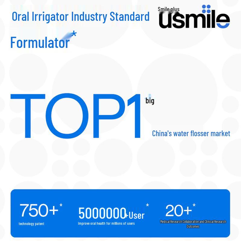 usmile C10S Portable Water Flosser CN plug (adapter included)