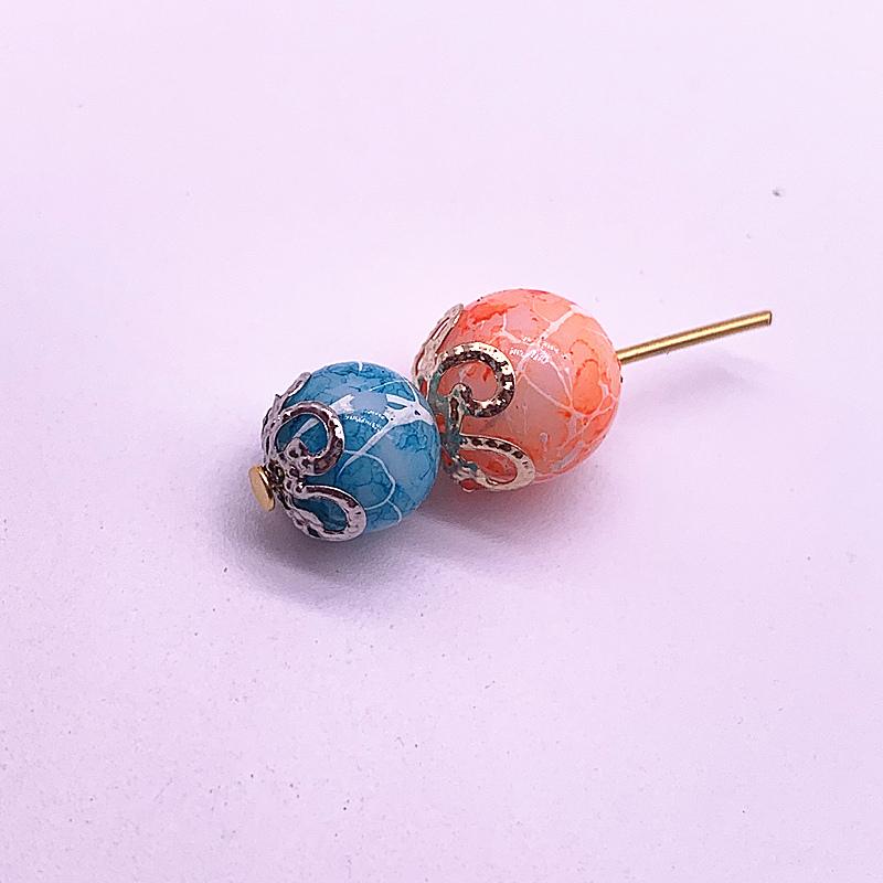 New 150pcs 8/10mm Hollow Flower Findings Cone End Beads Cap Filigree DIY Jewelry Making